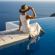 By Rita Raphael Brown Starfish Charm Straw Hat