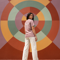Okapi Pink Striped Legacy T-Shirt
