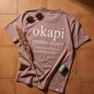 Okapi Pink Striped Legacy T-Shirt
