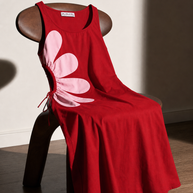 Tendresse Boutique Red Floral Sundress