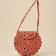 Hush and Stitch Light Brown Mini Boho Bag