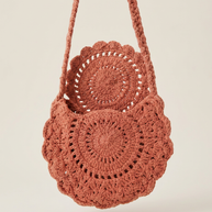 Hush and Stitch Light Brown Mini Boho Bag