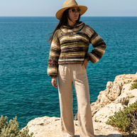 Route Raiment Evergreen Trails Crochet Hoodie - Medium
