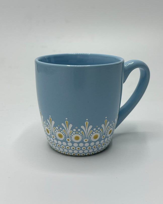 Set of 6 small mugs for coffee or tea