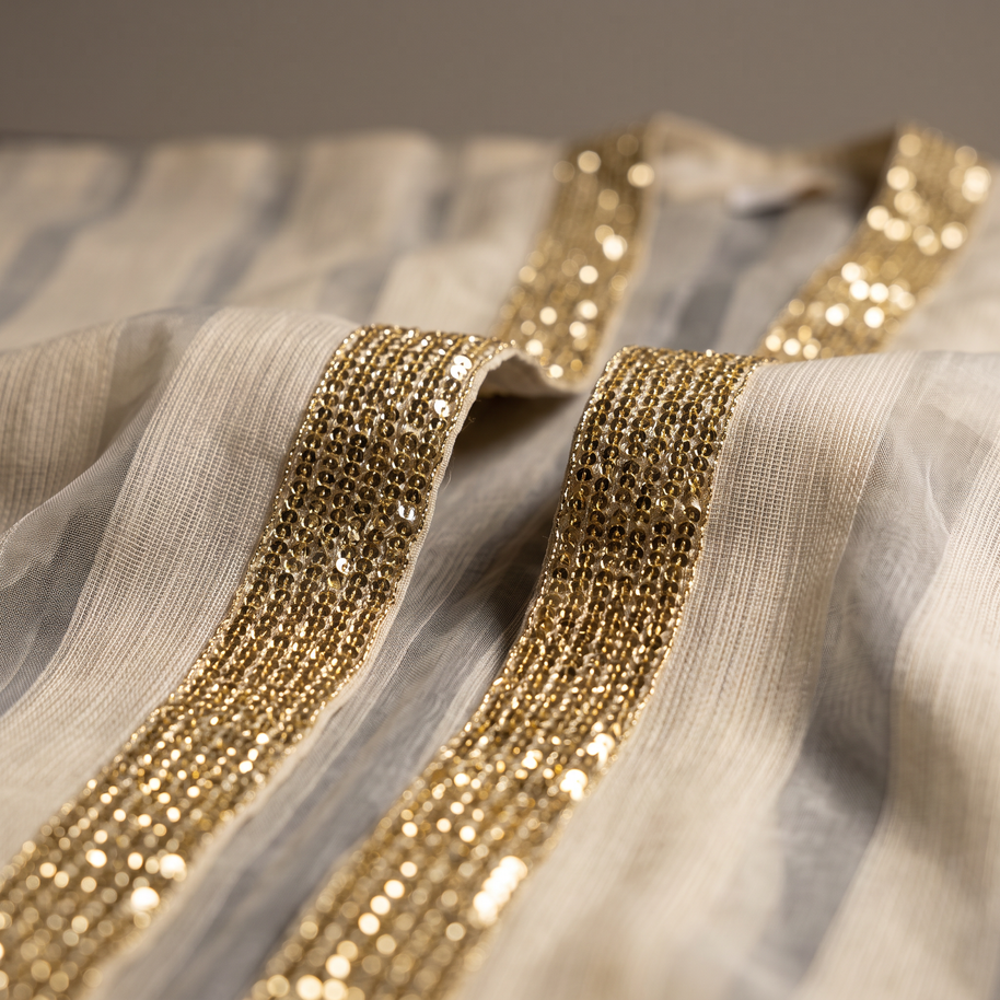 Kaafmoon Pearl Star Abaya