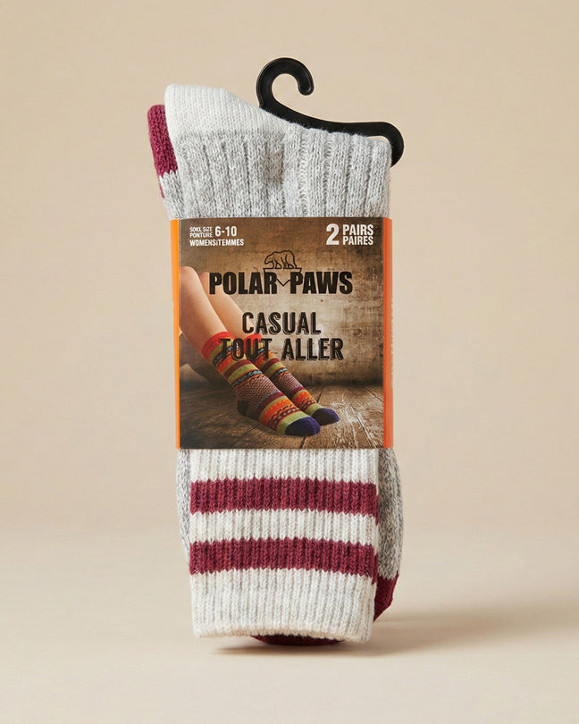 Polar paw red strip