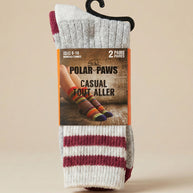 Polar paw red strip