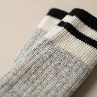 Polar paw casual tout aller gray black socks