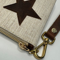 Hartouka star ivory pouch
