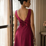 Rafelli Pearl Papillon Midi Dress