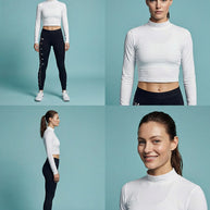 Under Armour black side leg logo legging