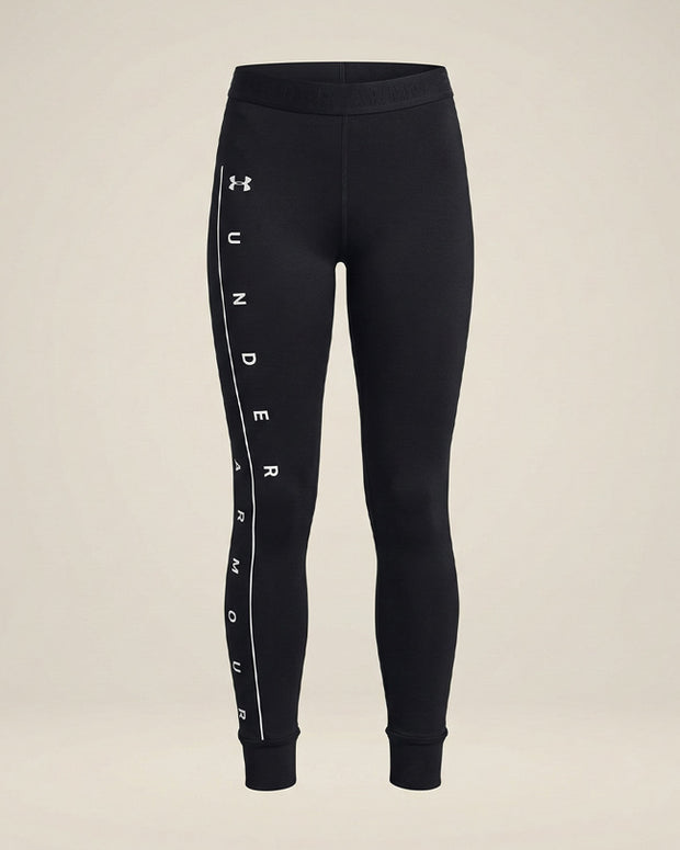 Under Armour black side leg logo legging