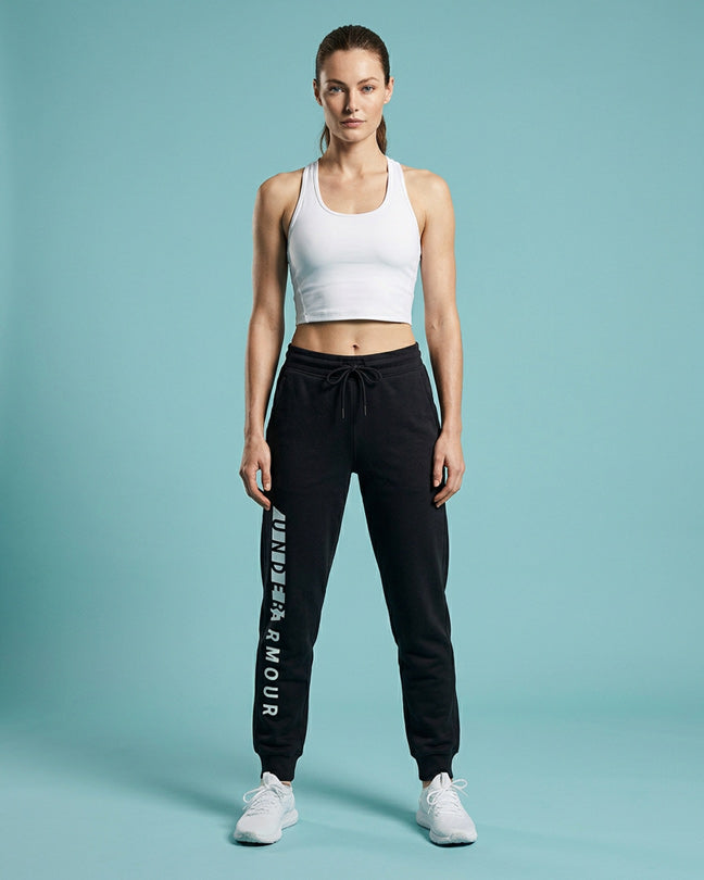 Under Armour sports pant black side logo
