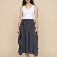 B newYork eco cocoon paneled skirt