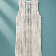 Tendresse Boutique White Crochet Beach Dress