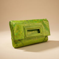 Clarea Eve Metalic Green bag