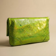Clarea Eve Metalic Green bag
