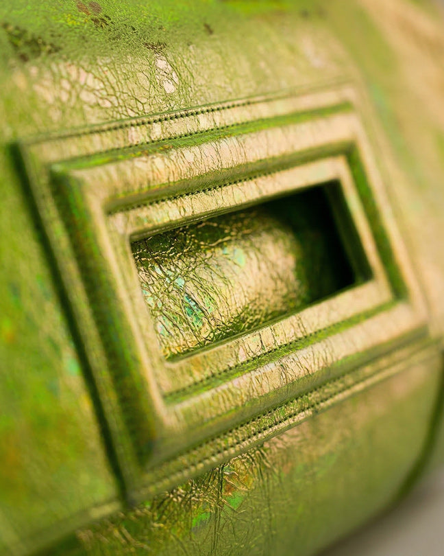 Clarea Eve Metalic Green bag