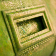 Clarea Eve Metalic Green bag