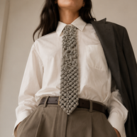 Knots by nada Knot a Tie - Silver