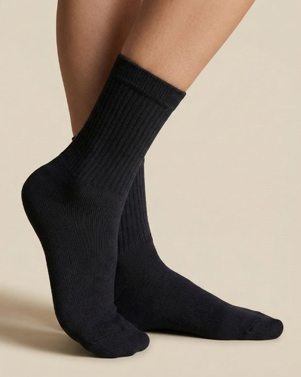 Navy blue long socks