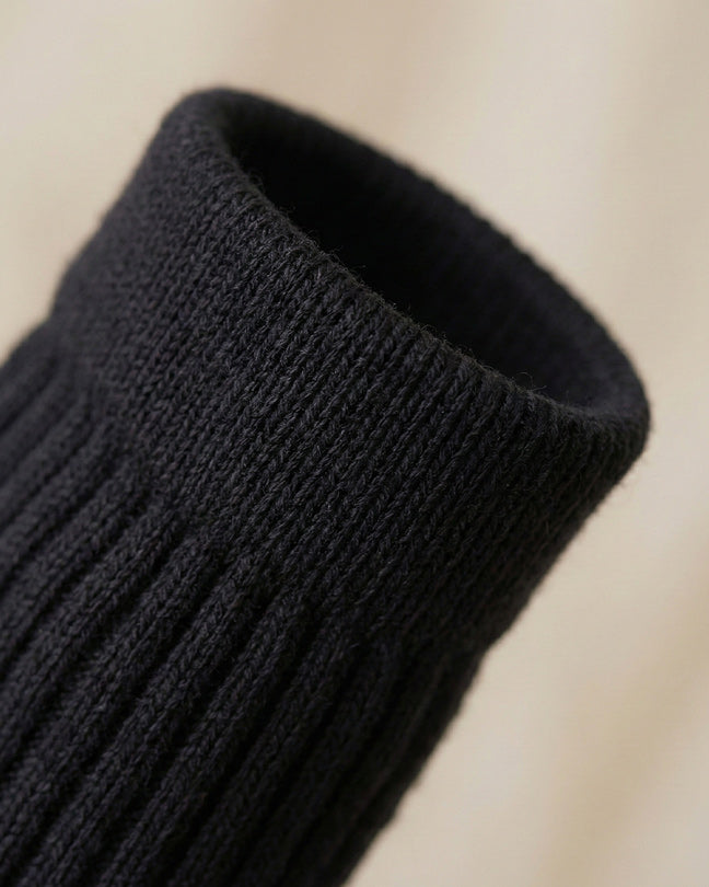 Navy blue long socks