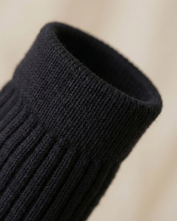 Navy blue long socks