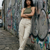 Urban Outfitters white UFO pant