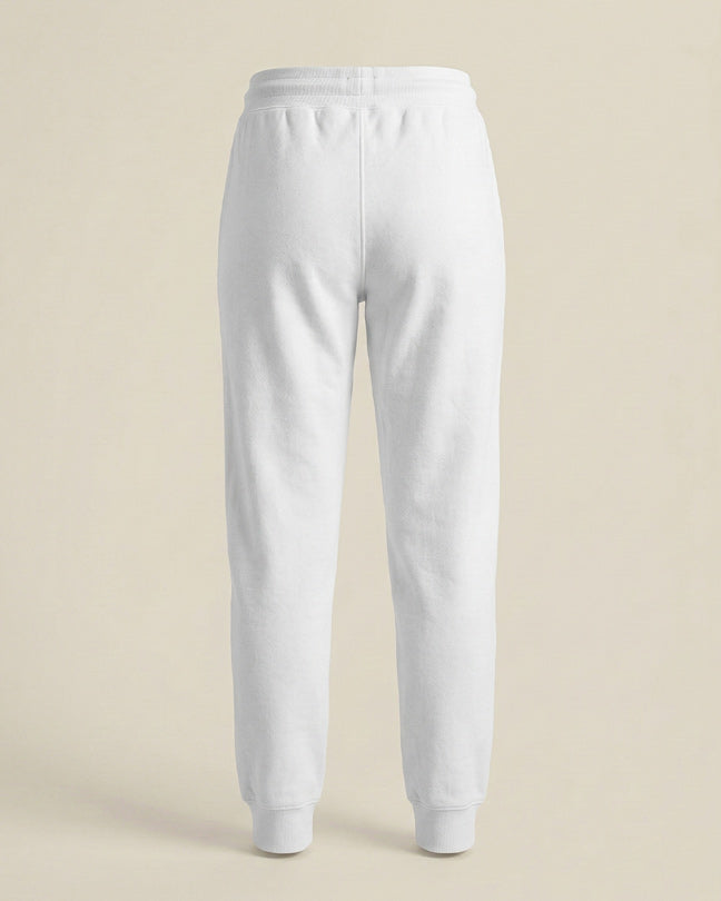 Under Armour white logo black jogger