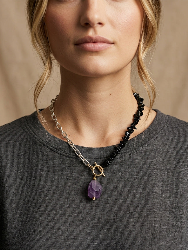 ZÉNA O Necklace aluminum chain